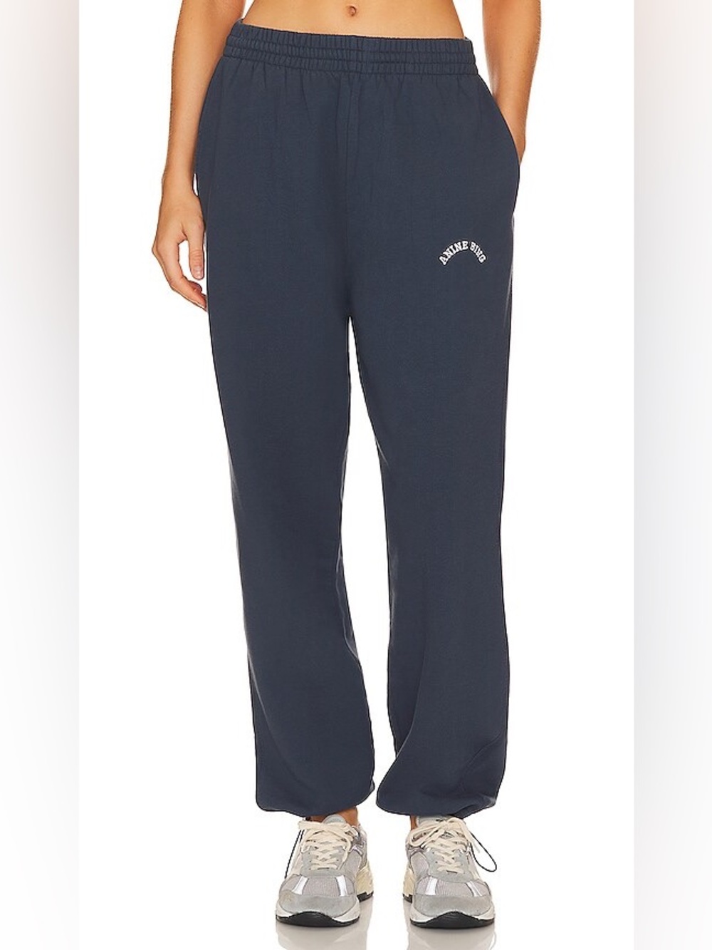 Anine Bing ‘Leone’ Straight Leg Joggers